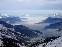 лыжный регион три долины (les trois vallees, труа валле)